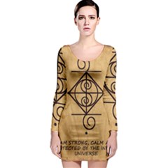 Long Sleeve Bodycon Dress 