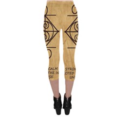 Capri Leggings  Back
