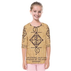 Kids  Quarter Sleeve Raglan T-Shirt 