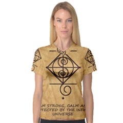 V-Neck Sport Mesh T-Shirt 