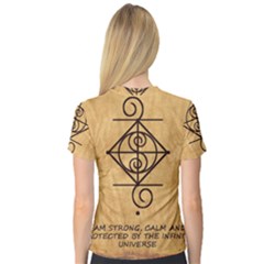 V-Neck Sport Mesh T-Shirt 