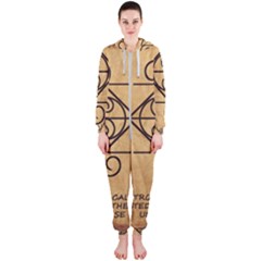 Hooded Jumpsuit (Ladies) 