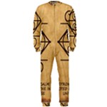 I Am Strong, Calm  And Protected By The Infinite Universe OnePiece Jumpsuit (Men) 