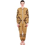 I Am Strong, Calm  And Protected By The Infinite Universe OnePiece Jumpsuit (Ladies) 