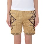I Am Strong, Calm  And Protected By The Infinite Universe Women s Basketball Shorts