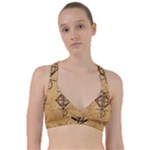 I Am Strong, Calm  And Protected By The Infinite Universe Sweetheart Sports Bra