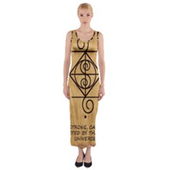 Fitted Maxi Dress 