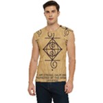 I Am Strong, Calm  And Protected By The Infinite Universe Men s Raglan Cap Sleeve Tee