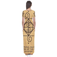 Short Sleeve Maxi Dress 