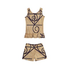 Kids  Boyleg Swimsuit 