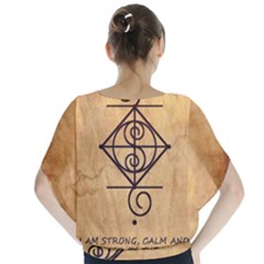 Batwing Chiffon Blouse 