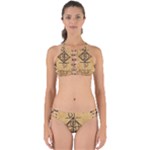 I Am Strong, Calm  And Protected By The Infinite Universe Perfectly Cut Out Bikini Set