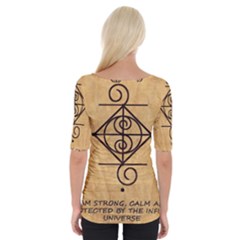 Wide Neckline T-Shirt 