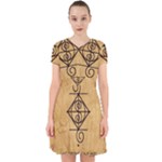 I Am Strong, Calm  And Protected By The Infinite Universe Adorable in Chiffon Dress