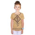 I Am Strong, Calm  And Protected By The Infinite Universe Kids  One Piece Tee