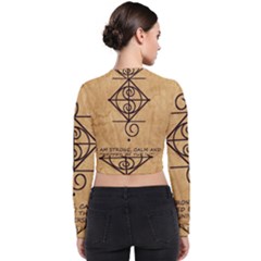 Long Sleeve Zip Up Bomber Jacket 