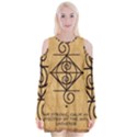 Velvet Long Sleeve Shoulder Cutout Dress 