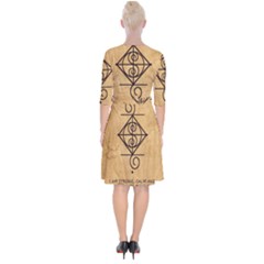 Wrap Up Cocktail Dress 