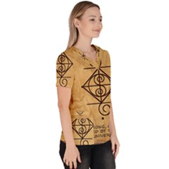 Women s V-Neck Scrub Top 