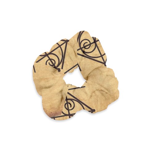 I Am Strong, Calm  And Protected By The Infinite Universe Velvet Scrunchie from ArtsNow.com