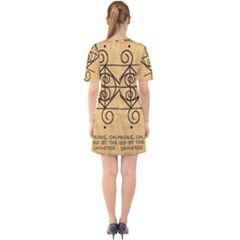 Sixties Short Sleeve Mini Dress 