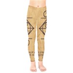 I Am Strong, Calm  And Protected By The Infinite Universe Kids  Leggings