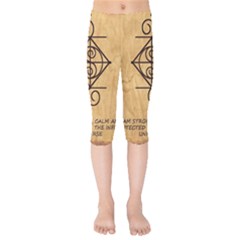Kids  Capri Leggings  