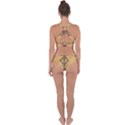 Cross Back Hipster Bikini Set 