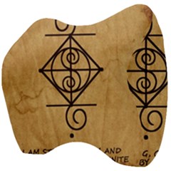 Velour Head Support Cushion 