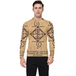 I Am Strong, Calm  And Protected By The Infinite Universe Men s Long Sleeve Rash Guard