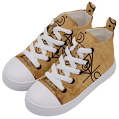 Kids  Mid-Top Canvas Sneakers 