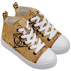 Kids  Mid-Top Canvas Sneakers 
