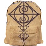I Am Strong, Calm  And Protected By The Infinite Universe Giant Full Print Backpack