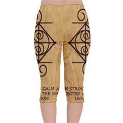 Velvet Capri Leggings  