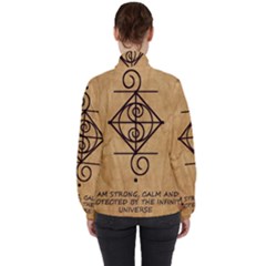 Women s High Neck Windbreaker 