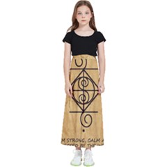 Kids  Flared Maxi Skirt 