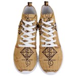 I Am Strong, Calm  And Protected By The Infinite Universe Men s Lightweight High Top Sneakers