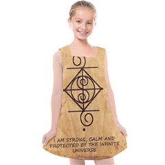 Kids  Cross Back Dress 