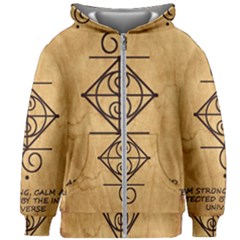 Kids  Zipper Hoodie Without Drawstring 