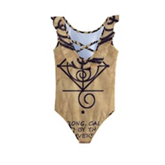 Kids  Frill Swimsuit 