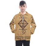 I Am Strong, Calm  And Protected By The Infinite Universe Men s Half Zip Pullover