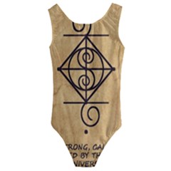 Kids  Cut-Out Back One Piece Swimsuit 