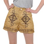 I Am Strong, Calm  And Protected By The Infinite Universe Ripstop Shorts