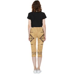 Inside Out Lightweight Velour Capri Leggings  