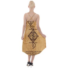 High-Low Halter Chiffon Dress  