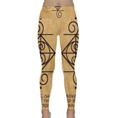 Lightweight Velour Classic Yoga Leggings 