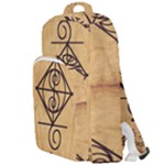 I Am Strong, Calm  And Protected By The Infinite Universe Double Compartment Backpack