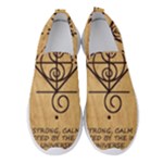 I Am Strong, Calm  And Protected By The Infinite Universe Women s Slip On Sneakers