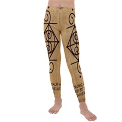 Kids  Lightweight Velour Leggings 