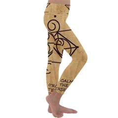 Kids  Lightweight Velour Classic Yoga Leggings 